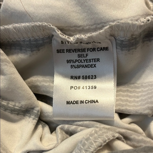 Black and White Striped Palazzo Jumpsuit - Picture 10 of 12